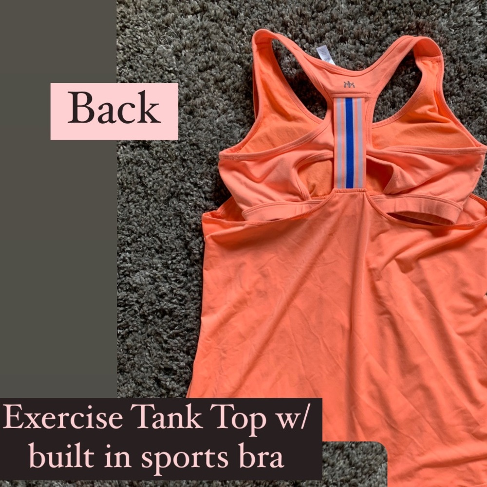 Exercise Tank top w/ bra